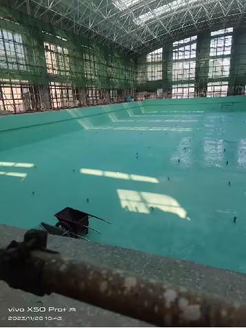 防水材料現場施工圖